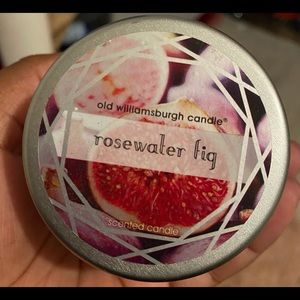 Rosewater fig candle